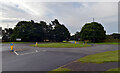 Roundabout at the junction of Front Street (B1505) and the B1321, Annitsford