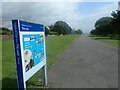 Looking along The Leas