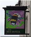 Sign of The Bee Hotel