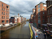 SJ4166 : Scene on the canal in Chester by Jeremy Bolwell