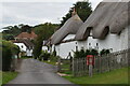 Thatched cottages on The Drive, Great Durnford