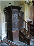 SP0933 : Pulpit in St Barnabas church by Philip Halling