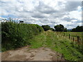 Farm track (bridleway) off Worcester Road