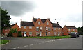 New housing on Cambrian Road, Walton Cardiff