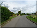 Minor road beside Church of St Mary Magdalene, Elmstone Hardwicke