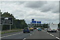 M74, northbound