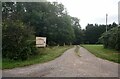 Entrance to Withybrook Nurseries, Withybrook