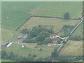 Two moated sites at Court Farm House, Fulbrook: aerial 2021