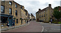 Narrowgate at its junction with Pottergate, Alnwick