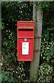 Elizabeth II postbox on Bourne Road, Lower Strensham