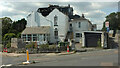 Fire-damaged house, Ellacombe