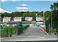 Entrance to the staff car park of Copley School