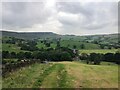 View over Rye Flatt Cottage and Farm