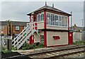 "Oakham Level Crossing" signal box