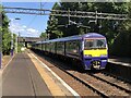 Class 320 Multiple Unit Arriving at Drumry