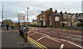 Entrance signs for Tynemouth Village, Grand Parade, Tynemouth