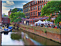 SJ8497 : Rochdale Canal at Canal Street by David Dixon