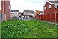 Footpath and gate onto Puxton Drive, Kidderminster, Worcs