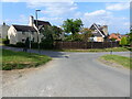 Road junction, Green Lane, Churchdown, Gloucester