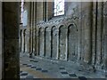 TL5480 : Arcade in the south aisle of the nave, Ely Cathedral by Alan Murray-Rust