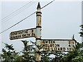 Direction Sign ? Signpost at Lower Treleggan, Constantine parish