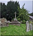 Grade II Listed cross in St Mary