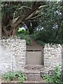 Stone stile to Oldland