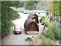 NY2824 : Camping pods at Low Briery Holiday Park by Oliver Dixon