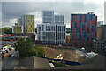 SP3379 : Blocks of flats, Coventry city centre by Christopher Hilton