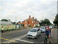 Newark Castle level crossing the Great North Road