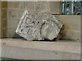 NY1133 : Roman fragment in St Bridget's Church by Oliver Dixon
