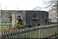 Pillbox in garden of Old Avenues