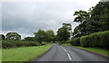 Cuerdale Lane heading North East