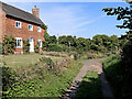 Digbeth Lane north-west of Claverley in Shropshire