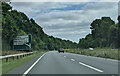 Approaching the A4 junction on the A404