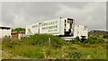 Old refrigerated trailer, Kinlochbervie