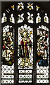TF3675 : Stained glass window, St Leonards' church, South Ormsby by Julian P Guffogg