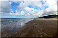 On the beach at Fairbourne