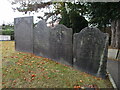 Swithland slate headstones, Calverton