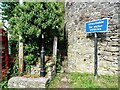 The start of a footpath to Alstonefield