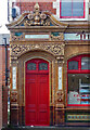 Detail of former pub, Barton Street, Gloucester