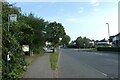 Bus stop on Melrosegate