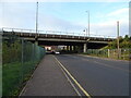 M74 Motorway bridge over Farmeloan Road (A749), Rutherglen