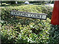 Capuchin Court  sign