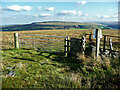 SE0413 : Gate on the Kirklees Way; Marsden by Humphrey Bolton