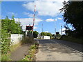 Level crossing on the A706, Cleghorn