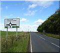 Approaching roundabout on Stanmore Road (A706)