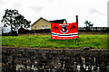 GAA football supporters flag, Tattyreagh Glebe