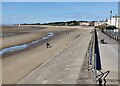 Beach and esplanade at Burnham-on-Sea