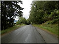 The B852 between Farigaig Forest and Loch Ness